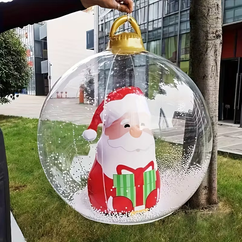 Bola Inflável de Natal com Boneco de Neve | Magia que Encanta Sua Decoração - LEVE 3 PAGUE 2
