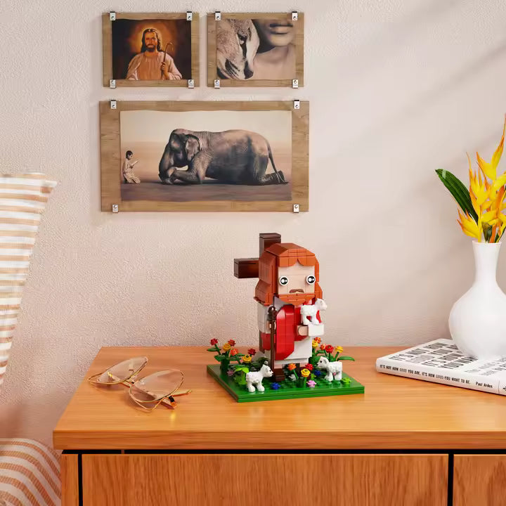 Natal em Blocos - Lego jesus - Presépio de Natal | 324 Peças - Promoção de Natal